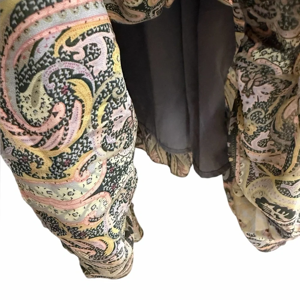 NWOT LOVE SAM Malta Paisley Maxi Dress Size Medium - Picture 8 of 12